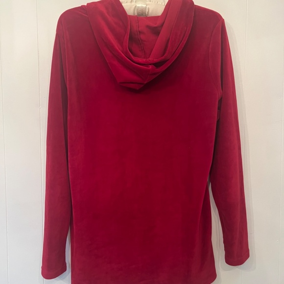 University of Alabama L velour hoodie - Picture 2 of 4